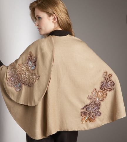 Floral Cashmere Wrap - NM.com