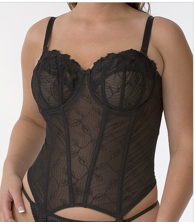 Goddess Serena full-coverage corset - Source: Lane Bryant