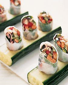 Spring Rolls - Source: MarthaStewart.com