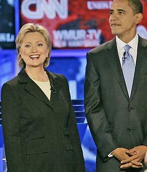 Hillar Clinton and Barack Obama - Source: Reuters