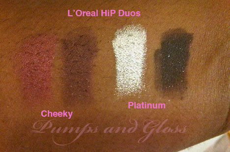 Loreal HiP Duo Cheeky and Platinum