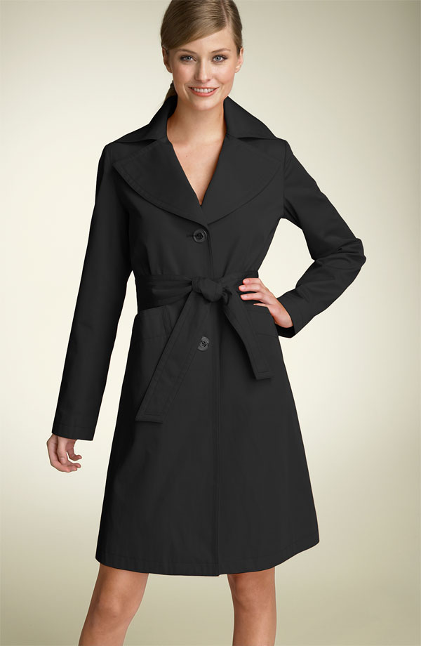 MICHAEL Michael Kors Black Trench