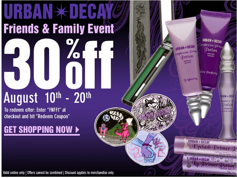 Urban store decay coupon