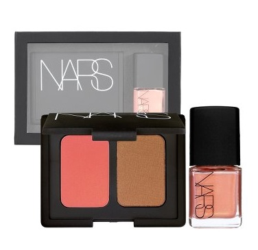 NARS Laguna Blush Bronzer Duo and Orgasm Nail Polish Set