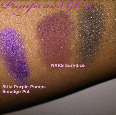 Stila Purple Pumps Smudge Pot, NARS Brousse Duo