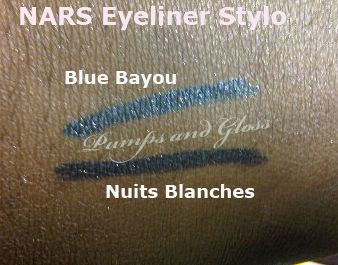 NARS Stylo - Blue Bayou and Nuits Blanches