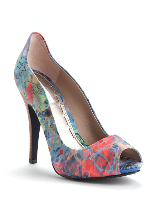 Friday Footwear - Rachel Roy Elsy Blue Multicolor Pumps – Pumps & Gloss